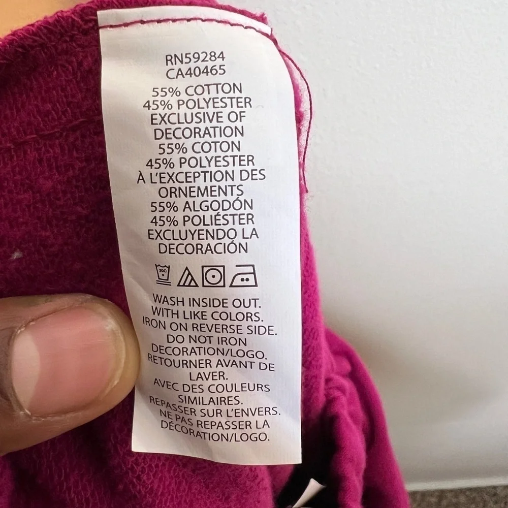 The Children’s Place NWT Girls Raspberry Pink Sweatpants XL Casual School
